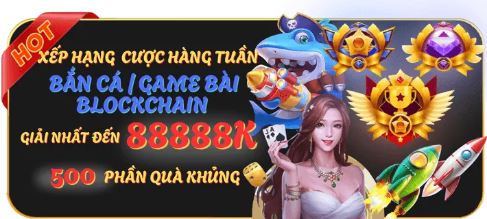 Biểu tượng hoàn trả cược hàng tuần, thể hiện sự ưu đãi liên tục cho người chơi tại 6ff3 chính thức.